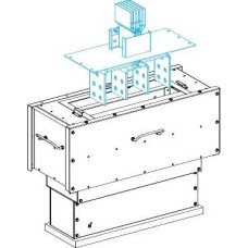 KTB0350CR82 - Canalis - protective covers for vertical incomers - 350 mm - KTC 3200 A, Schneider Electric