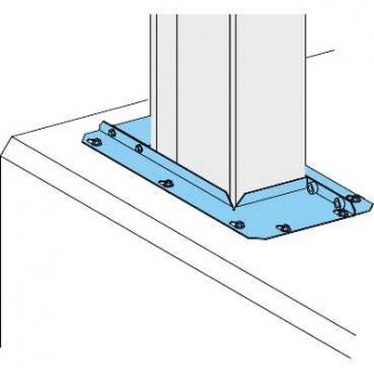 KTB0404TT01 - Canalis - roof sealing kit for switchboard or Trihal transformer - height 404 mm, Schneider Electric
