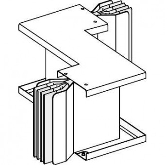 KTC1350ZP7 - Canalis - Cu flat zed unit - 1350A - 3L+N+PER, Schneider Electric