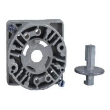 KZ127 - adaptor plate for Ø22 cam switch with metal bezel, Schneider Electric