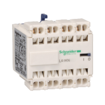 LA1KN043 - TeSys K - Auxiliary contact block - 4 NC - spring terminals, Schneider Electric