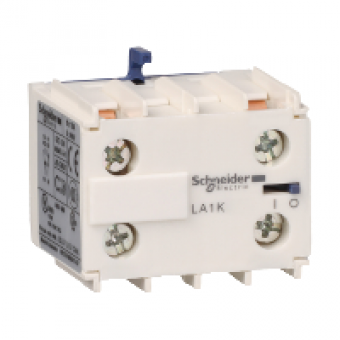 LA1KN11 - TeSys K - Auxiliary contact block - 1 NO + 1 NC - screw-clamps terminals, Schneider Electric
