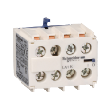 LA1KN40 - TeSys K - Auxiliary contact block - 4 NO - screw-clamps terminals, Schneider Electric