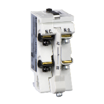 LA1VN11 - auxiliary contact block - 1 NO + 1 NC - screw-clamps terminals, Schneider Electric