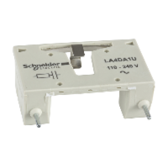 LA4DA1G - TeSys D - suppressor module - RC circuit - 50...127 V AC, Schneider Electric
