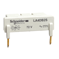 LA4DC3U - TeSys D - suppressor module - diodes - 24...250 V DC, Schneider Electric