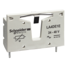 LA4DE1E - TeSys D - suppressor module - varistor - 24...48 V AC/DC, Schneider Electric