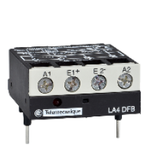 LA4DFB - TeSys D - interface amplifier module - relay - 24 V DC / 250 V AC, Schneider Electric