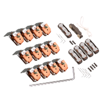 LA5F780803 - TeSys F - main contact set - 3P, Schneider Electric
