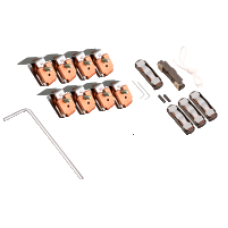 LA5F780804 - TeSys F - main contact set - 4P, Schneider Electric