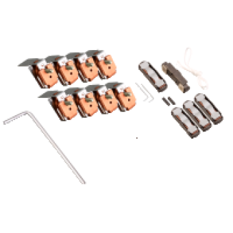 LA5F780804 - TeSys F - main contact set - 4P, Schneider Electric