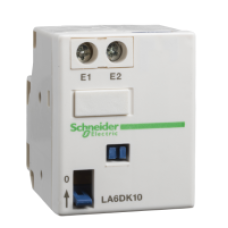 LA6DK20E - auxiliary latch block TeSys D - 42...48 V DC/AC 50...60 Hz, Schneider Electric