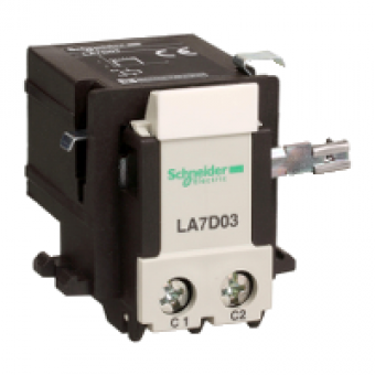 LA7D03B - TeSys D thermal overload relays - remote electrical tripping - 24 V DC/AC, Schneider Electric