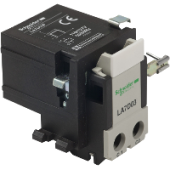 LA7D03F - TeSys D thermal overload relays - remote electrical tripping - 110 V DC/AC, Schneider Electric