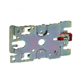 LA7D902 - mounting plate for TeSys D supported by screws, Schneider Electric