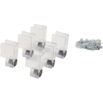 LA9D115703 - shrouds - for 3 poles TeSys model D, Schneider Electric