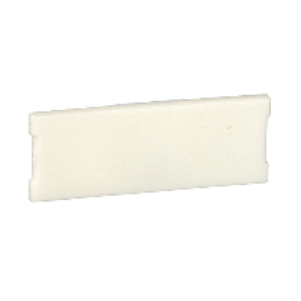 LA9D92 - clip-in marker holder - 8 x 22 mm - for 4P contactor, Schneider Electric