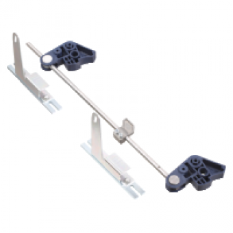 LA9FK4K - TeSys F- mechanical interlock - for 2 vertical contactors, Schneider Electric
