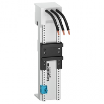 LA9ZA32427 - mounting plate LA9Z 1x3P 32A - 45x200x63mm for LUB12 LUB32, Schneider Electric