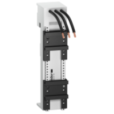 LA9ZA32434 - mounting plate LA9Z 1x3P 32A - 45x200x63mm for GV2LE/P/ME+LC1D, Schneider Electric
