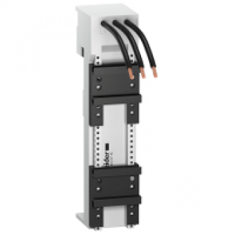 LA9ZA32434 - mounting plate LA9Z 1x3P 32A - 45x200x63mm for GV2LE/P/ME+LC1D, Schneider Electric