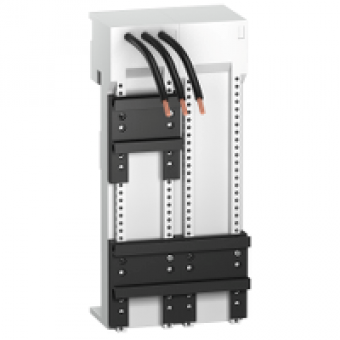 LA9ZA32623 - adaptor for busbar system - 2x3P - 32A - 90x200x63mm - IP20, Schneider Electric