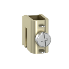 LA9ZX01285 - Connector 1P for flat bars size 5 mm - 270 A max - 4 to 35 mm2, Schneider Electric