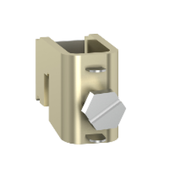 LA9ZX01287 - Connector 1P for flat bars size 5 mm - 400 A max - 16 to 70 mm2, Schneider Electric