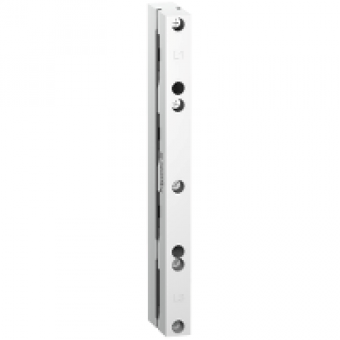 LA9ZX01485 - 4P IEC standard busbar support - size 12 15 20 25 30 x 5/10 mm², Schneider Electric