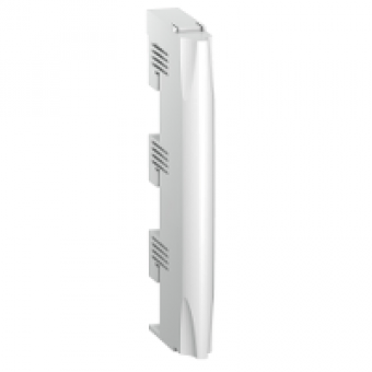 LA9ZX01563 - Terminal connection + cover -3P- 12x5 to 30x10 busbars - 80A max - 1.5 to 16 mm², Schneider Electric