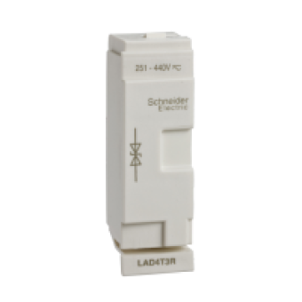 LAD4V3G - TeSys D - suppressor module - varistor - 50...127 V AC/DC, Schneider Electric