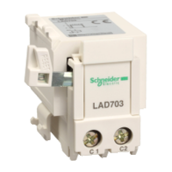 LAD703E - TeSys D thermal overload relays - remote electrical stop - 48 V DC/AC, Schneider Electric