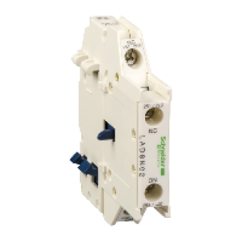 LAD8N02 - TeSys D - auxiliary contact block - 2 NC - screw clamp terminals, Schneider Electric