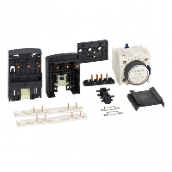 LAD912GV - mounting kit LAD9 - for D09 D12 D18 with circuit breaker, Schneider Electric