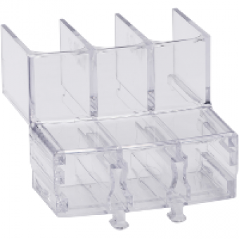 LAD96570 - independent mounting IP 20 cover for lug type terminals, Schneider Electric