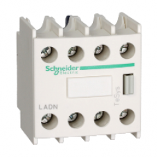 LADN22 - TeSys D - auxiliary contact block - 2 NO + 2 NC - screw-clamps terminals, Schneider Electric LADN22 - TeSys D - auxiliary contact block - 2 NO + 2 NC - screw-clamps terminals, Schneider Electric