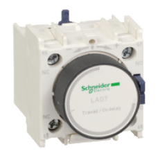 LADR26 - TeSys D - time delay auxiliary contact block - 1 NO + 1 NC lugs-ring terminals, Schneider Electric LADR26 - TeSys D - time delay auxiliary contact block - 1 NO + 1 NC lugs-ring terminals, Schneider Electric