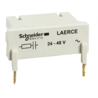 LAERCE - EasyPact TVS - suppressor module - RC circuit - 24...48 V, Schneider Electric