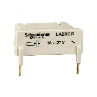 LAERCG - EasyPact TVS - suppressor module - RC circuit - 50…127 V, Schneider Electric
