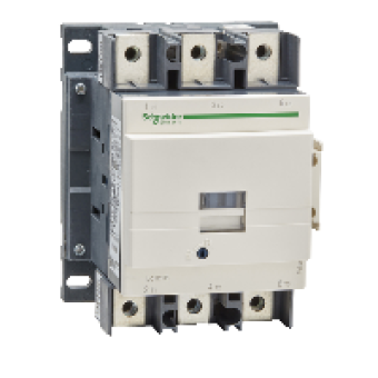 LC1D1156B7 - TeSys D contactor - 3P(3 NO) - AC-3 - <= 440 V 115 A - 24 V AC 50/60 Hz coil, Schneider Electric