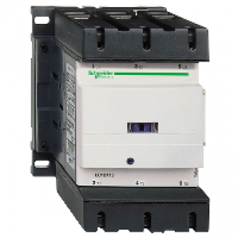 LC1D1156G7 - TeSys D contactor - 3P(3 NO) - AC-3 - <= 440 V 115 A - 120 V AC 50/60 Hz coil, Schneider Electric