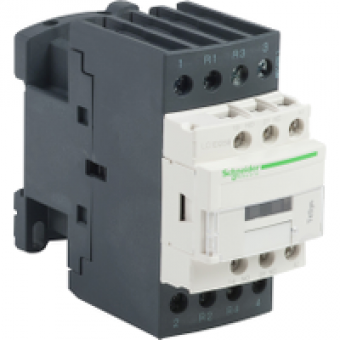 LC1D258F7 - TeSys D contactor - 4P(2 NO + 2 NC) - AC-1 - <= 440 V 40 A - 110 V AC coil, Schneider Electric