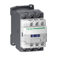 LC1D32BL - TeSys D contactor - 3P(3 NO) - AC-3 - <= 440 V 32 A - 24 V DC coil, Schneider Electric LC1D32BL - TeSys D contactor - 3P(3 NO) - AC-3 - <= 440 V 32 A - 24 V DC coil, Schneider Electric