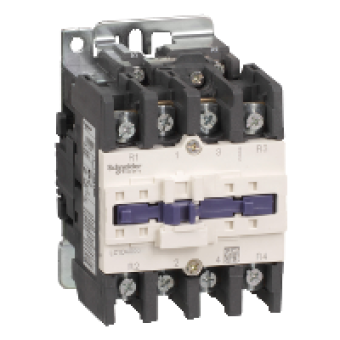 LC1D40008P7 - TeSys D contactor - 4P(2 NO + 2 NC) - AC-1 <= 440 V 60 A 230 V AC 50/60 Hz coil, Schneider Electric LC1D40008P7 - TeSys D contactor - 4P(2 NO + 2 NC) - AC-1 <= 440 V 60 A 230 V AC 50/60 Hz coil, Schneider Electric