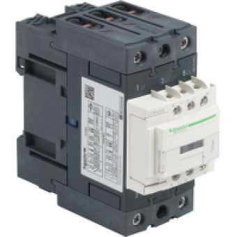 LC1D40AT7 - TeSys D contactor - 3P(3 NO) - AC-3 - <= 440 V 40 A - 480 V AC 50/60 Hz coil, Schneider Electric