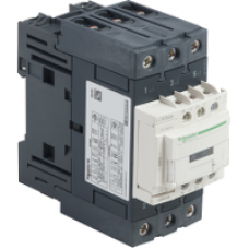 LC1D50ABD - TeSys D contactor - 3P(3 NO) - AC-3 - <= 440 V 50 A - 24 V DC standard coil, Schneider Electric
