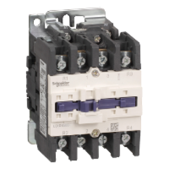 LC1D65008F7 - TeSys D contactor - 4P(2 NO + 2 NC) - AC-1 <= 440 V 80 A 110 V AC 50/60 Hz coil, Schneider Electric LC1D65008F7 - TeSys D contactor - 4P(2 NO + 2 NC) - AC-1 <= 440 V 80 A 110 V AC 50/60 Hz coil, Schneider Electric