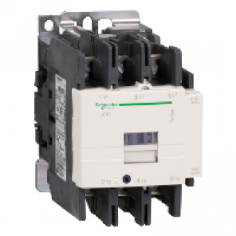 LC1D80MD - TeSys D contactor - 3P(3 NO) - AC-3 - <= 440 V 80 A - 220 V DC standard coil, Schneider Electric LC1D80MD - TeSys D contactor - 3P(3 NO) - AC-3 - <= 440 V 80 A - 220 V DC standard coil, Schneider Electric