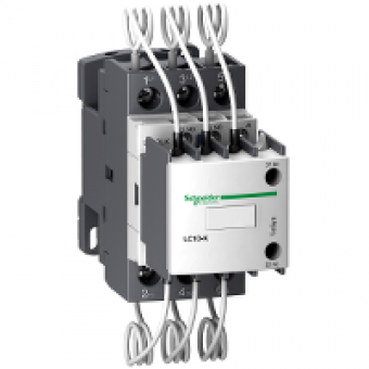 LC1DLKM7 - TeSys LC1D.K capacitor duty contactor - 3P - 20 kVAR - 415 V - 220 V AC coil, Schneider Electric LC1DLKM7 - TeSys LC1D.K capacitor duty contactor - 3P - 20 kVAR - 415 V - 220 V AC coil, Schneider Electric