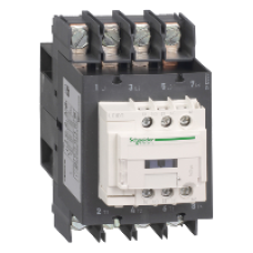 LC1DT60ABD - TeSys D contactor - 4P(4 NO) - AC-1 - <= 440 V 60 A - 24 V DC standard coil, Schneider Electric LC1DT60ABD - TeSys D contactor - 4P(4 NO) - AC-1 - <= 440 V 60 A - 24 V DC standard coil, Schneider Electric